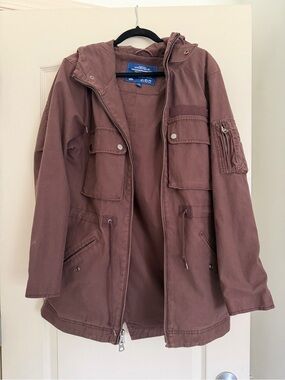 Urban Outfitters x Alpha industries Hooded Utility Jacket
